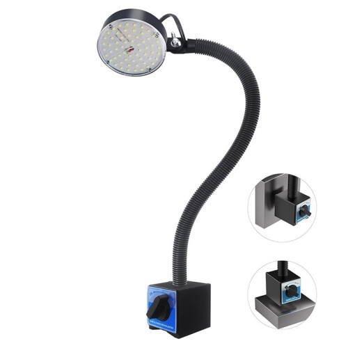 Magnetic Work Light, LED Machine Light, Work Light with Flexible & Magnetic Base, Shop Tool Lamp for Lathe EU Plug