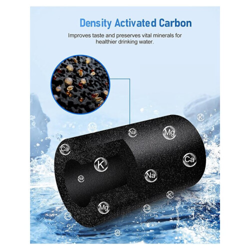 100186 Water Purification System Dedicated Filter Cartridge, High-Precision Filtration Calcium Filter Retention 1