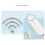 Water Leakage Alarm 90DB Dual  Tuya WIFI Water Leak Sensor Detector Flood Alert Overflow Security Alarm System 10