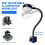 Magnetic Work Light, LED Machine Light, Work Light with Flexible & Magnetic Base, Shop Tool Lamp for Lathe EU Plug 5