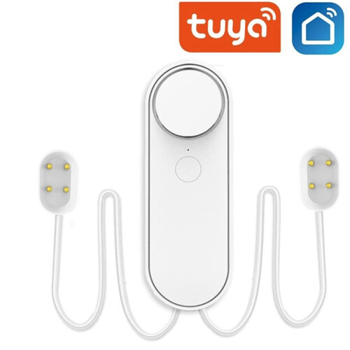 Water Leakage Alarm 90DB Dual  Tuya WIFI Water Leak Sensor Detector Flood Alert Overflow Security Alarm System 1
