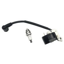 Bobina de Ignição com Vela de Ignição Compatível com Roçadeiras, Cortadores e Motosserras para  FS38, FS45, FS46, FS55, KM55, KM55R, FS45C e