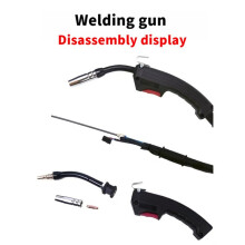 14AK MAG Air-Cooled Welding Torch 5-Meter Welding Torch for NBC250 Small Welding Machine