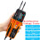 PEAKMETER PM8200B Intelligent AC/ Voltage Tester Measurement Instrument with RCD Testing and Polarity Detection 2