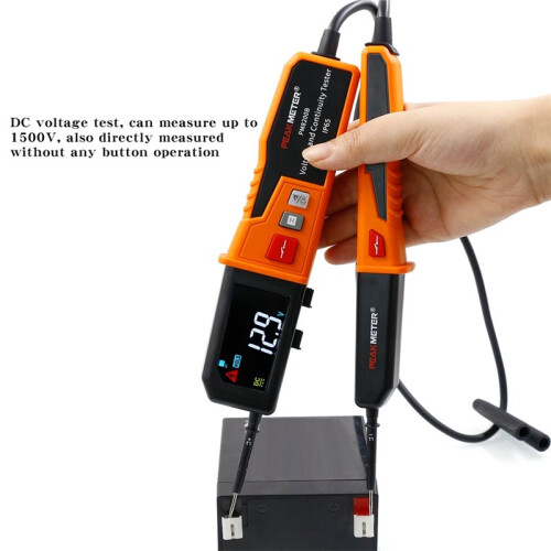 PEAKMETER PM8200B Intelligent AC/ Voltage Tester Measurement Instrument with RCD Testing and Polarity Detection 2