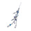 Ocean Series Flowing Keychain Camera Keyring-Blue Rope 2 1