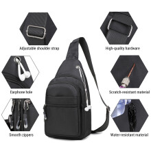 Borsa a tracolla leggera in oxford per uomo e donna, 30176cm, per viaggio e attività all'aperto
