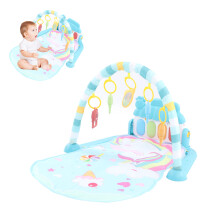 Baby Playmat Piano with Detachable Musical Panel, Green, 72x40x47cm