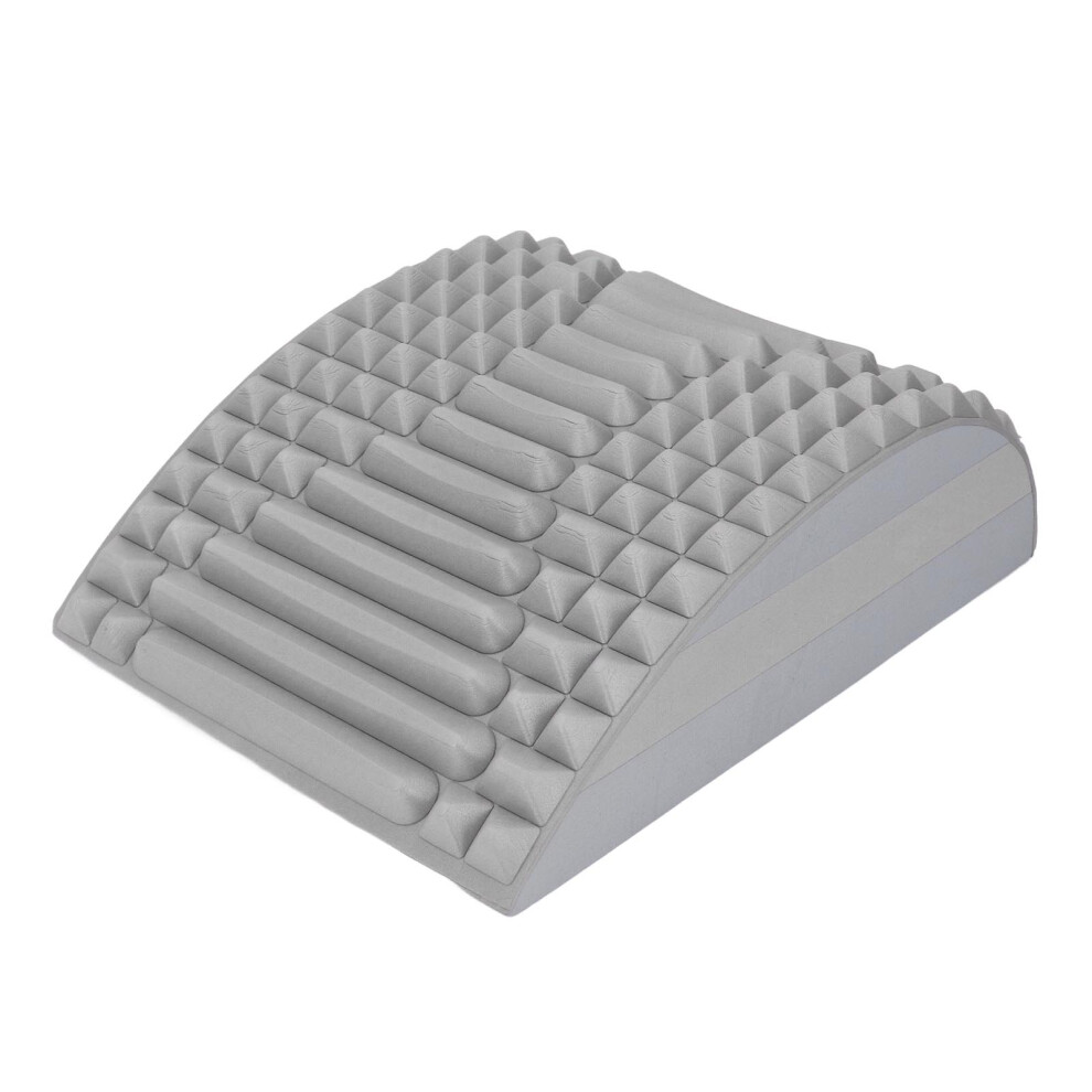 Light/Grey Lower Back & Neck Stretcher Tool - Fatigue Relief & Spine Traction