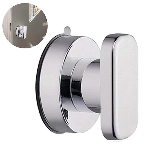 (As show, One size) Powerful Suction Cup Handle for Shower Wall - No Drilling, High Load Capacity 1