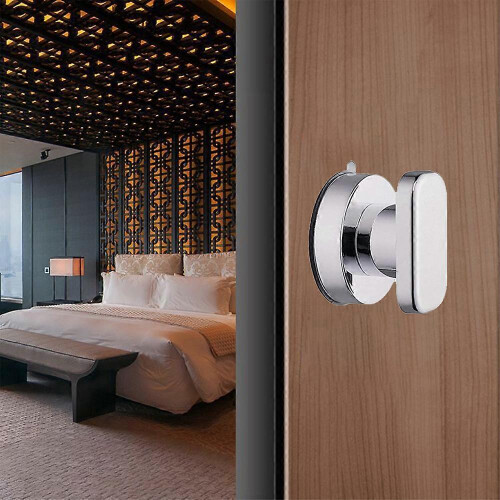 (As show, One size) Powerful Suction Cup Handle for Shower Wall - No Drilling, High Load Capacity 2