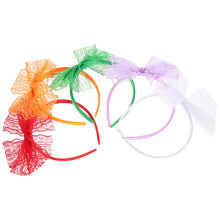 30Stk Stirnbänder Mit Schleife Bunt Für & Cosplay