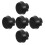 15Stk Schwarze ABS Pool Cue Enddeckel Einfache Montage Stoßdämpfer 3