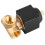 Wall Mount Copper Shower Mixer Valve Kit 3-Way Black, Single Function 10