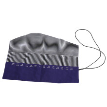 Tragbarer lila Häkelhaken-Organizer, 26,5 x 34 x 45,5 cm