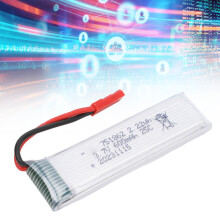Batterie Lithium Polymère pour Drone 3,7V 600mAh avec connecteur rouge JST