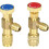 Top Loading Rotation Structure Refrigerant Charging Valve, Service Cap Ensuring No-Leak Connection 1
