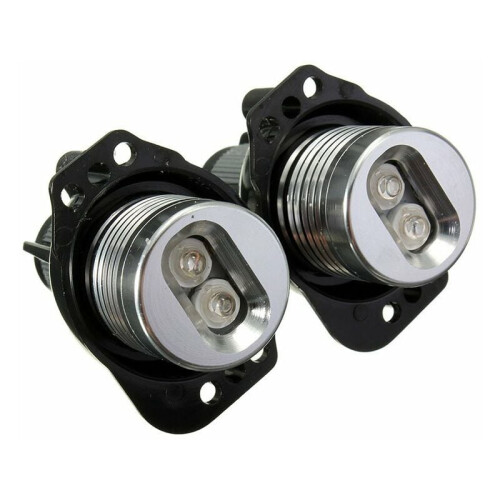 Φώτα LED Xenon Blue Angel Eyes, εξαιρετικά υψηλές ψύκτρες, αποτελεσματική απαγωγή