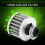 Φίλτρο αέρα εισαγωγής Mini Universal Motor Cone, Αναπνευστήρας Turbo Vent για βελτιωμένη ροή αέρα 3