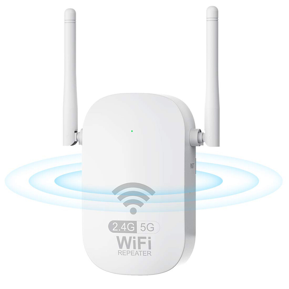 High-Performance Wifi Signal Booster, Secure Wi-Fi Fortress For Home And Business, 1200 Mbps Long Range Wifi Extenders, Wide Compatibility With All 9405630176230