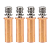 Bi-metalen heatbreak upgrade, volledig metalen hittebestendige koperen en titanium TC4-keelstuk voor Anycubic Mega S Vyper3D-printeronderdelen.