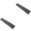 2Pcs Black Rubber Door Transitioning Ramp Mat for Sweeping Robots 5