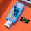 Tester USB U96, 5A, 32,5V, Schermo IPS da 12800px, Custodia Blu 3