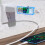 Tester USB U96, 5A, 32,5V, Schermo IPS da 12800px, Custodia Blu 6