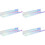 4Stk Farbige Wand Ablage Ordner Organizer 7