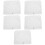 5Stk Weißer Straining Bag Polyester Reusable Filter Beutel Für Saft 9