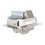 304 Stainless Steel Toolbox Handle Latch with 2 Keys, 82x82mm 11