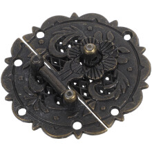 2 Sets Retro Doos Meubel Scharnier Decoratieve Sluiting