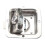 304 Stainless Steel Toolbox Handle Latch with 2 Keys, 82x82mm 10