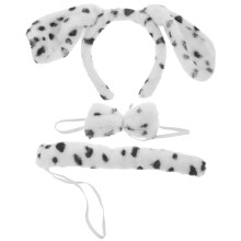 1 Set Hundekostüm Accessoires Ohr Stirnband Fliege Bühne