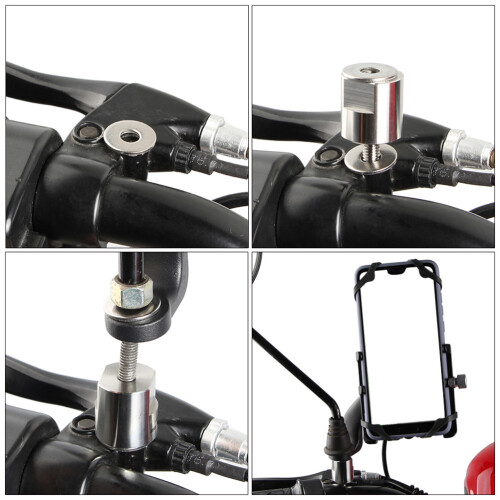 1Set Höhenverstärker Schraube Adapter 2