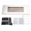 Solar House Numbers Light Stainless Steel Waterproof White Brightness 3