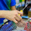 Duurzame Gele Stringing Machine Tool Voor Racket Onderhoud 4