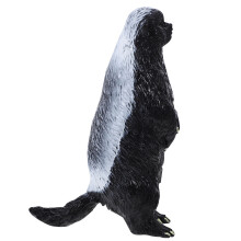4St Plastic Zwarte Wilde Dierfiguren Realistisch Model Voor