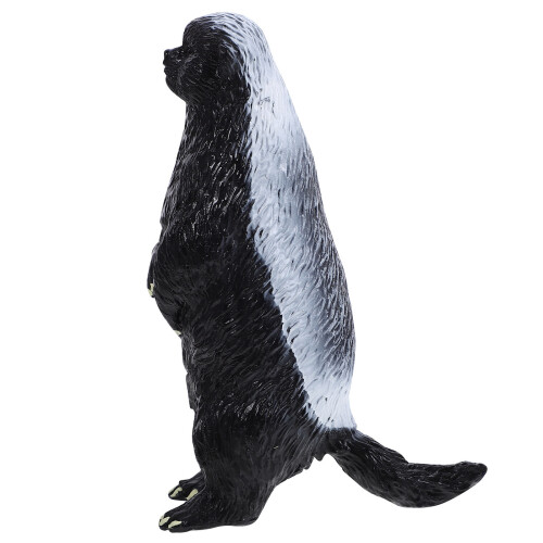 4St Plastic Zwarte Wilde Dierfiguren Realistisch Model Voor 1