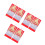6Stk 2026 Chinesischer Jahreskalender Rot Design Büro 4