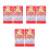 6Stk 2026 Chinesischer Jahreskalender Rot Design Büro 6