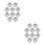 40Stk Isolation Säule Hexagonal Kopf Robust 8