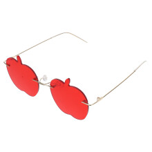 4 Randlose Sonnenbrillen Metall- Für Frauen