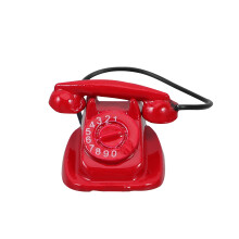 5 Stuks Mini Telefoon Poppenhuis Decoratie Vintage Stijl Accessoire