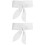 2St Wit Faux Leren Tailleband Met Strik Jurken 7