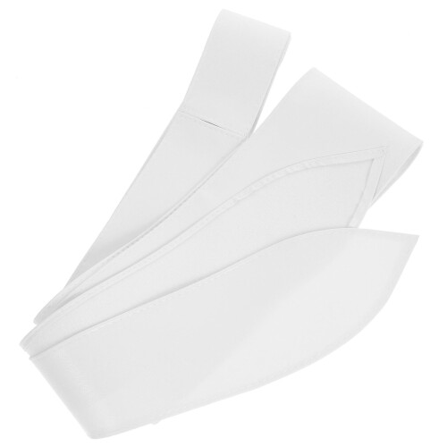 2St Wit Faux Leren Tailleband Met Strik Jurken