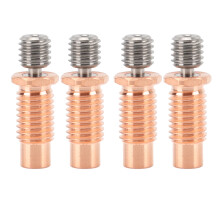 Päivityssuunnittelu Bi Metal Heatbreak Copper and Titanium TC4All Metal korkean lämpötilan kestävyyskurkku Creality Ender3V2Neo CR6SE:lle