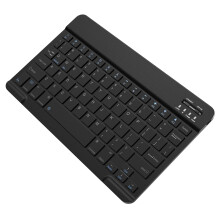 Wireless Bluetooth Keyboard and Mouse Set for iPad, 7 Inch, Black