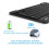Wireless Bluetooth Keyboard and Mouse Set for iPad, 7 Inch, Black 5