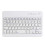 Wireless 7 Inch Bluetooth Mini Keyboard, Ultra Thin, White, 180G 2